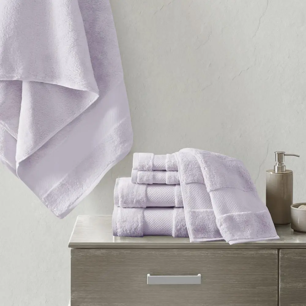 Turkish Cotton Luxury Bath Towel Six-Piece Set - view 1