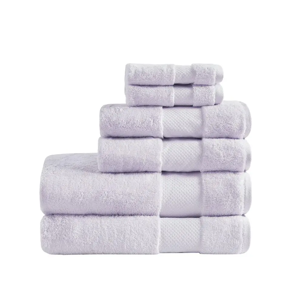Turkish Cotton Luxury Bath Towel Six-Piece Set - view 11