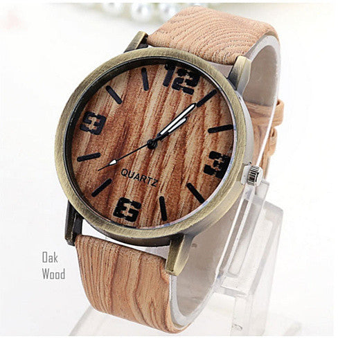 Woodchuck Wood Grain Style Exotic Watches - Picture 2 of 9
