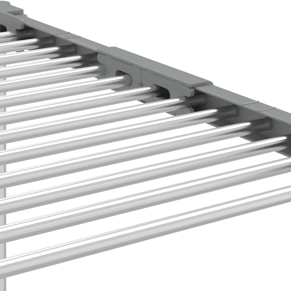 Laundry Dryer 32.7"x(19.7"-21.7")x(15.7"-33.5") Aluminum - Picture 8 of 9