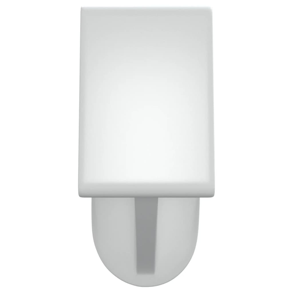 Rieles de cortina 2 piezas blanco y plateado 23,6"-41,3" aluminio - Imagen 6 de 7
