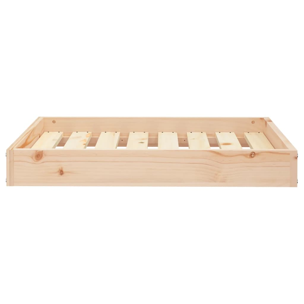 Dog Bed 28.1"x21.3"x3.5" Solid Wood Pine - Picture 3 of 8