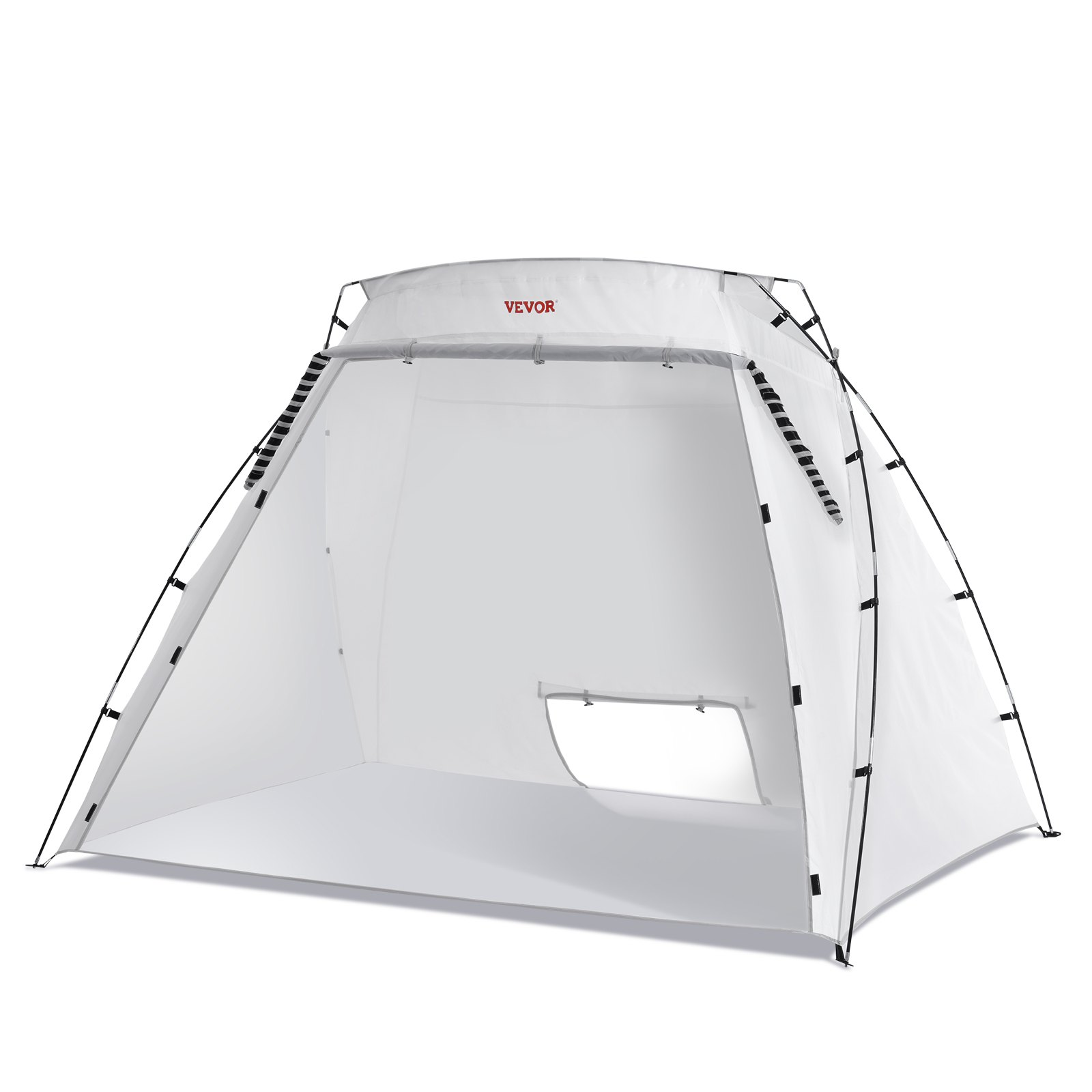 Portable Paint Booth, Larger Spray Paint Tent with Built-in Floor & Mesh Screen, - Picture 10 of 12