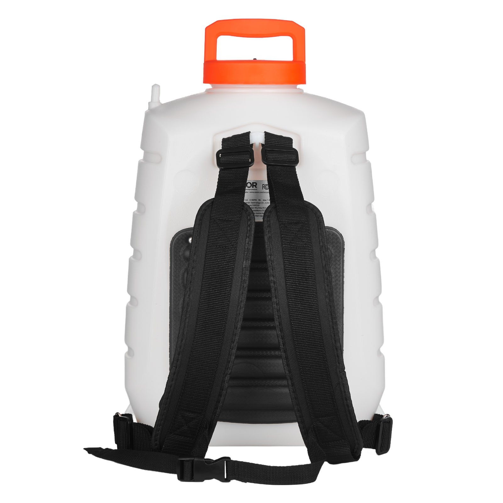 Battery Powered Backpack Sprayer, 0-90 PSI Adjustable Pressure, Cleaning