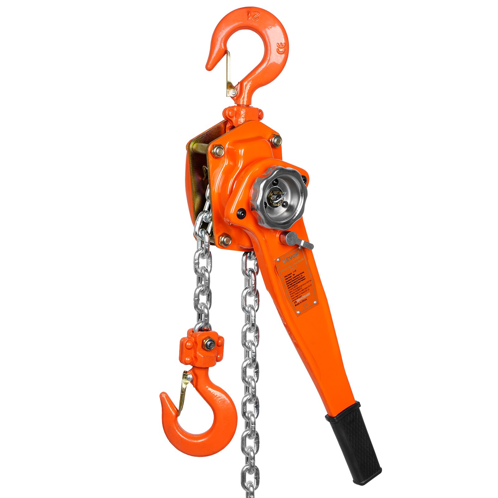 Manual Lever Chain Hoist - 1-1/2 Ton Capacity - G80 Galvanized - Picture 7 of 12