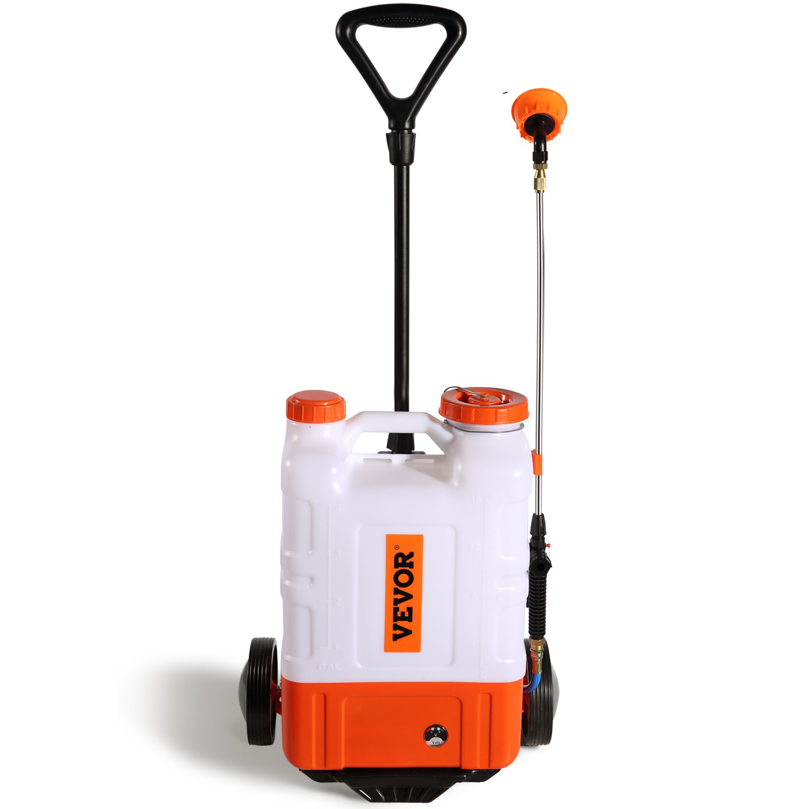 VEVOR Battery Powered Backpack Sprayer with Cart, Cleaning