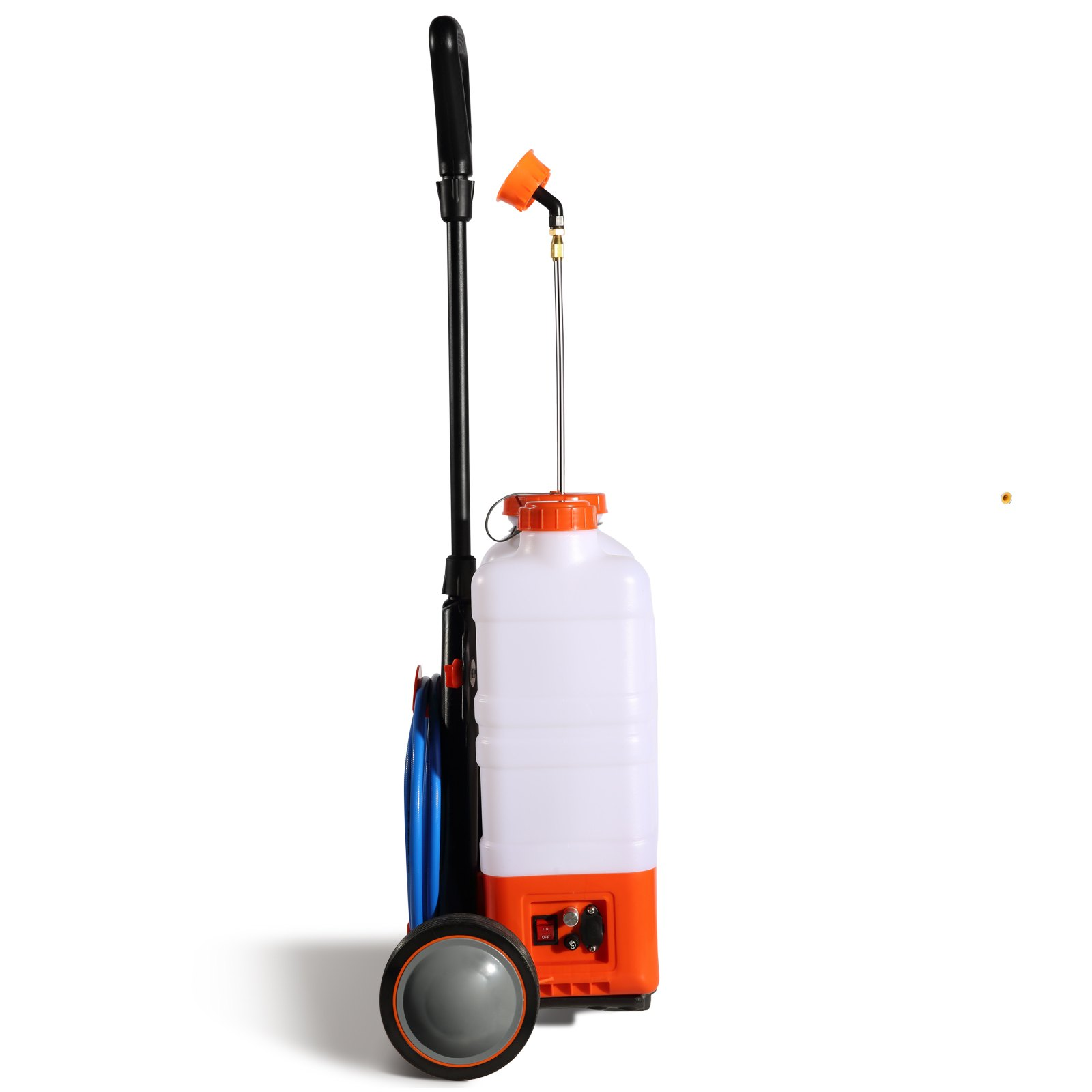 VEVOR Battery Powered Backpack Sprayer with Cart, Cleaning