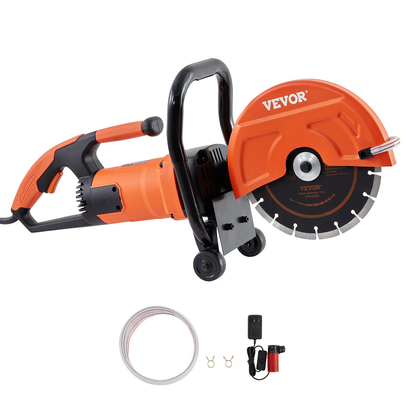 Electric Concrete Saw, 9 in, Brick