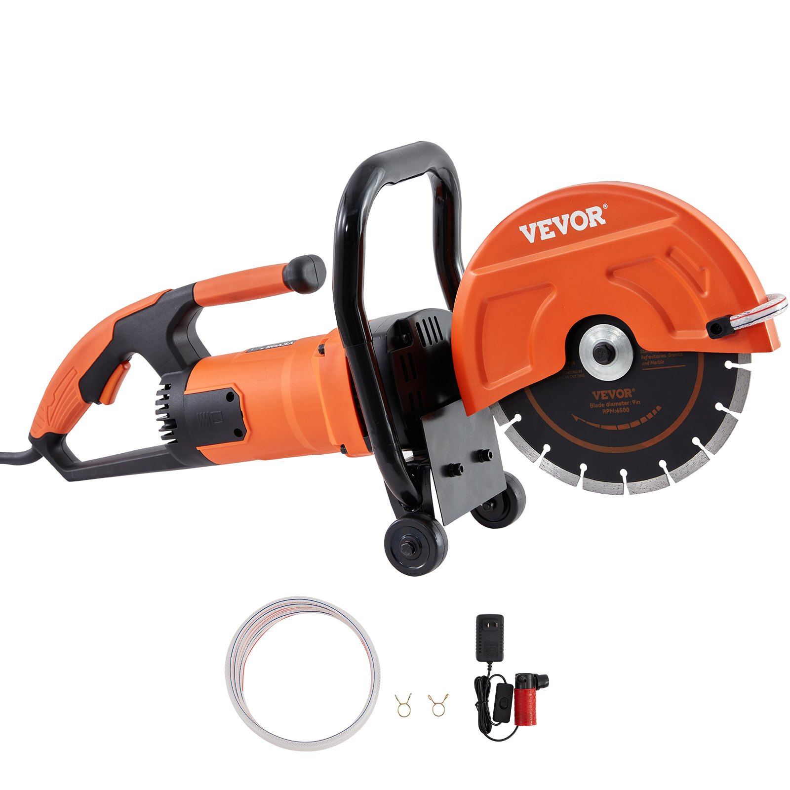 Electric Concrete Saw, 9 in, Brick
