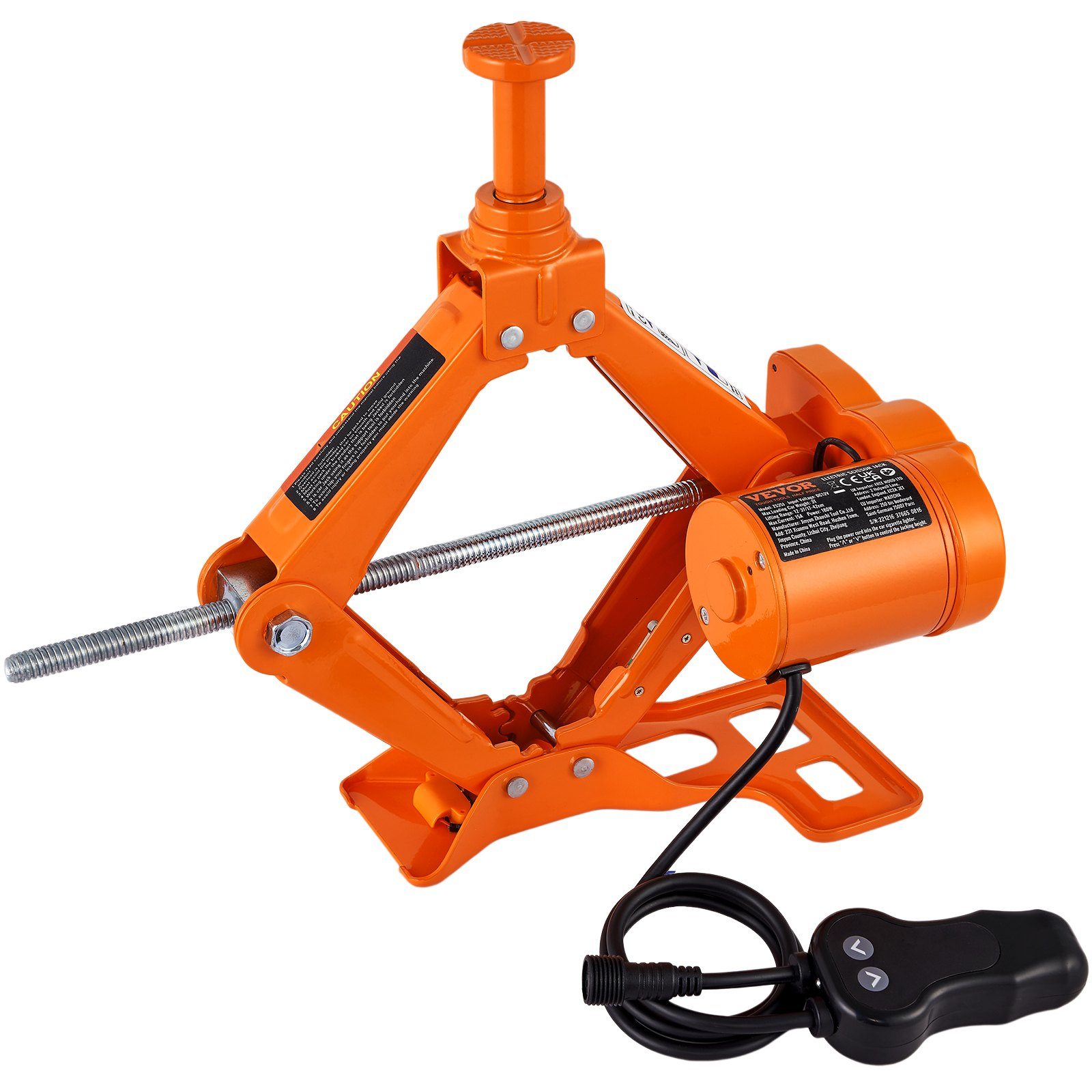 Electric Car Jack, 3 Tons /6600 lbs Scissor Jack, Truck Tire Change - Picture 9 of 12