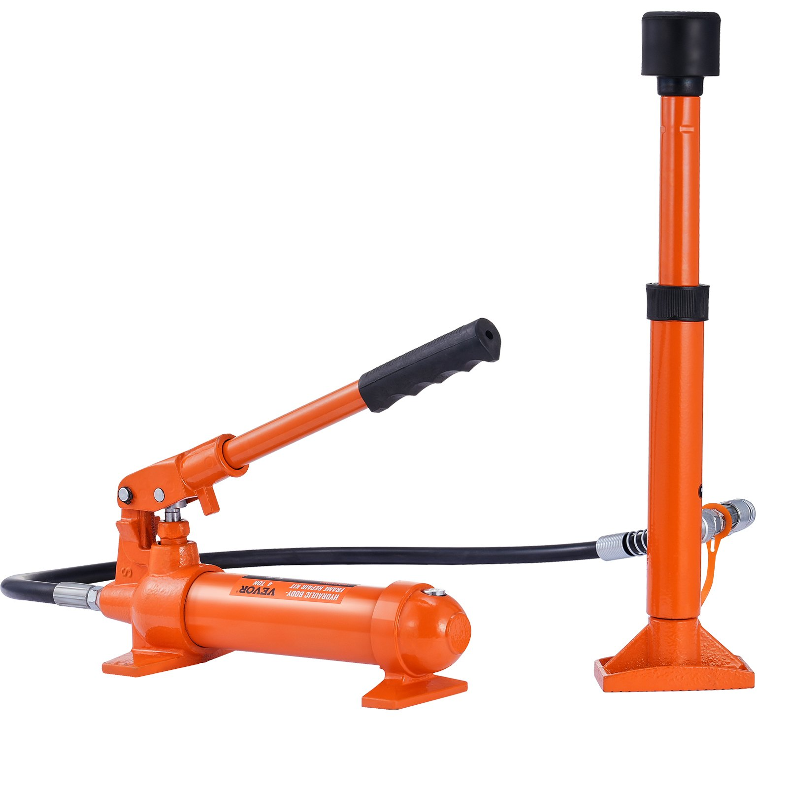 VEVOR 4 Ton/8800 LBS Porta Power, Portable Hydraulic Ram with 3.9 ft/1.2 m Oil H - Picture 3 of 3