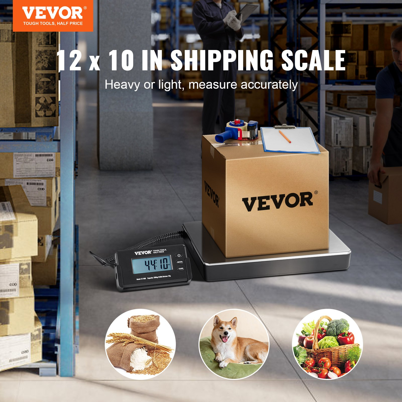 Digital Shipping Scale, FCC Listed