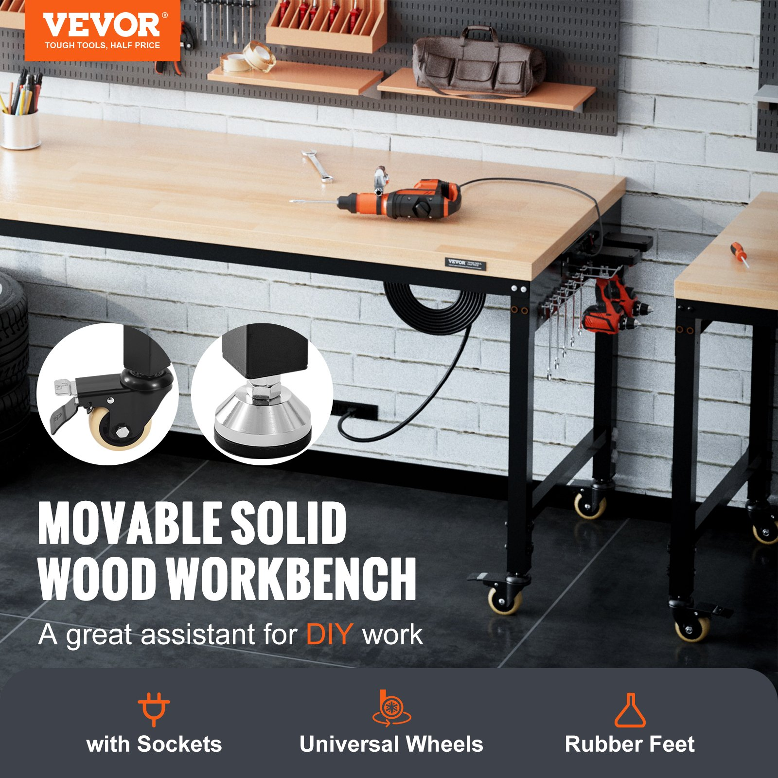 Adjustable Workbench, for Office Home