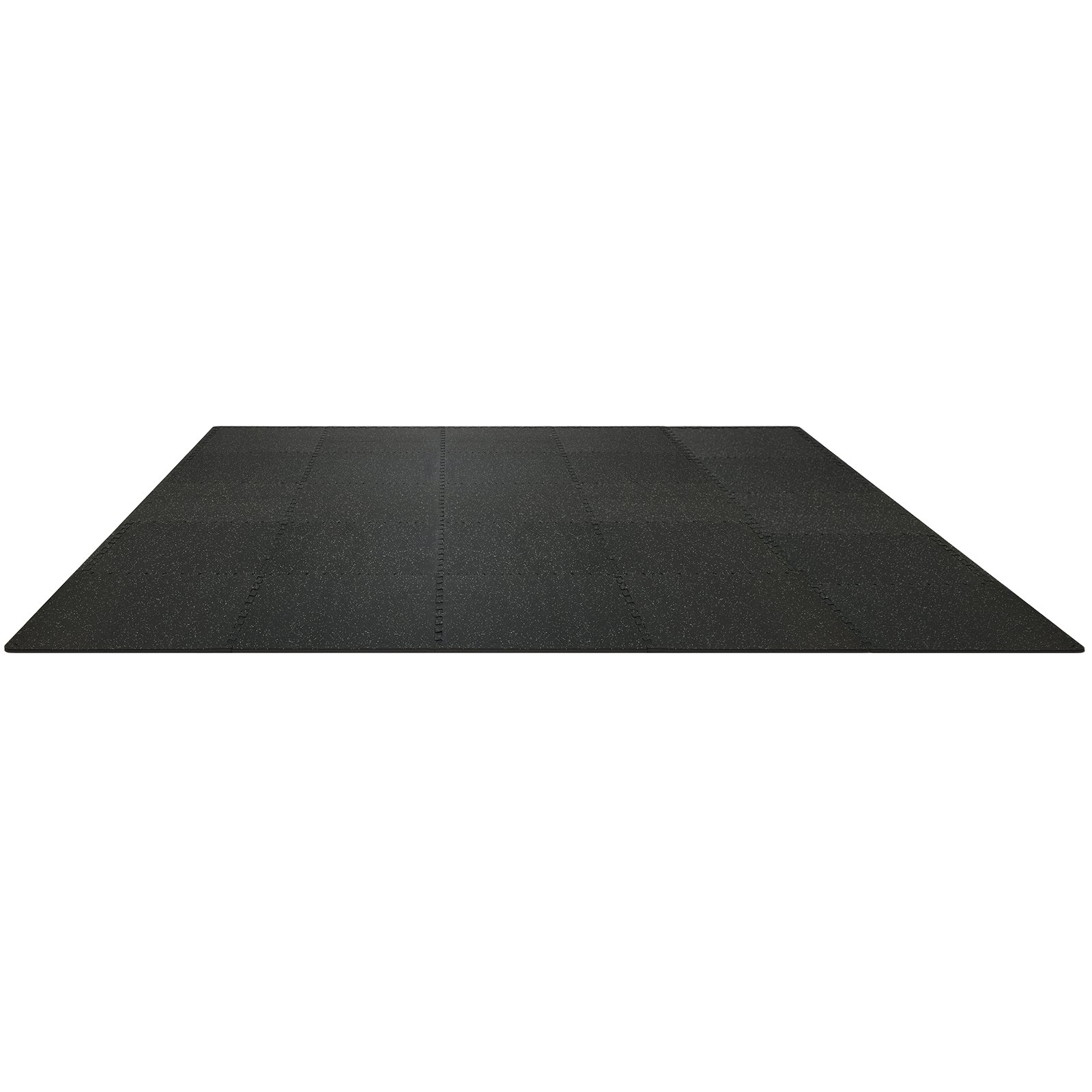 25 PCS Gym Floor Mats, 1/2" Thick EVA Foam & Rubber, 24"x24", 100 sq.ft Coverage - Picture 10 of 12