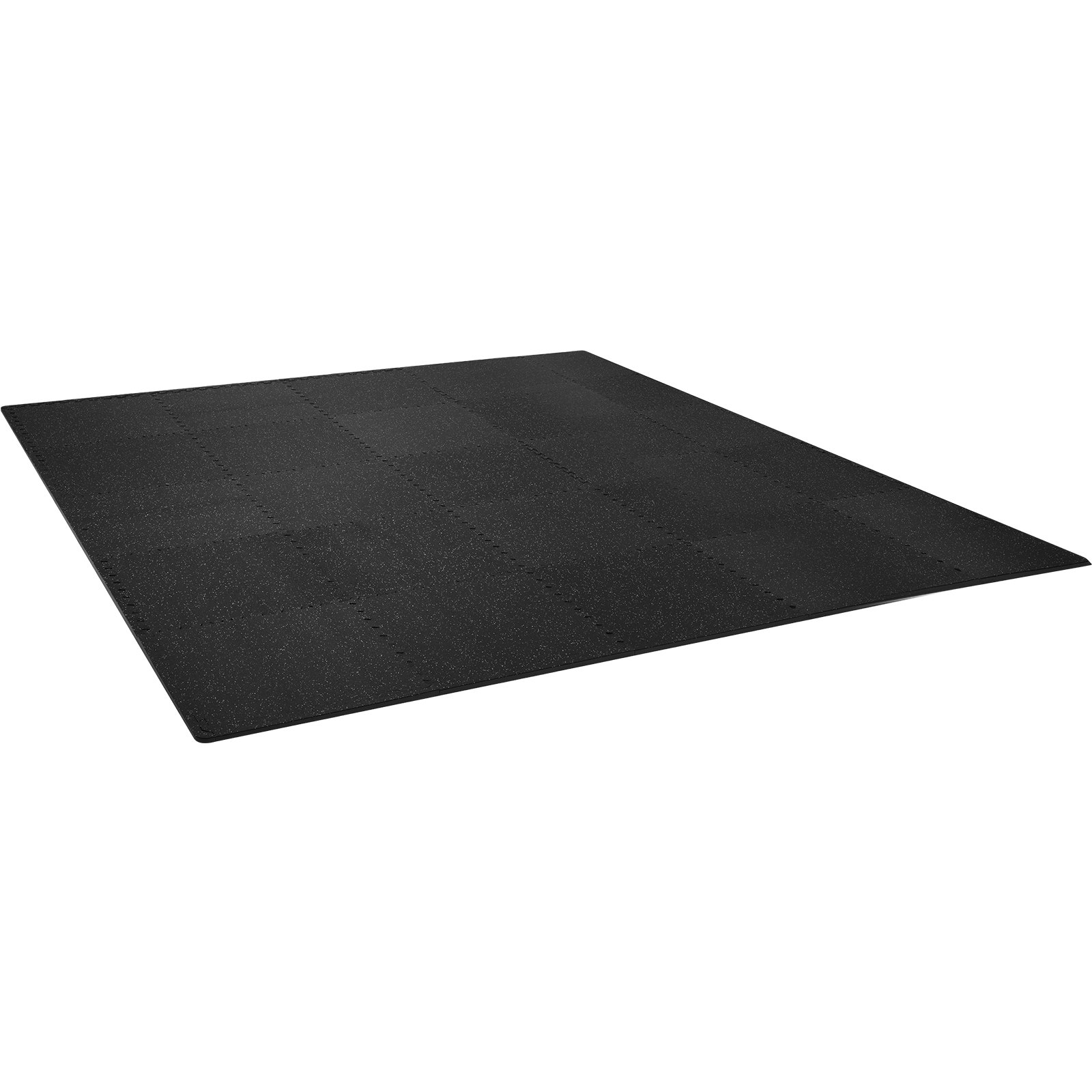 25 PCS Gym Floor Mats, 1/2" Thick EVA Foam & Rubber, 24"x24", 100 sq.ft Coverage - Picture 11 of 12