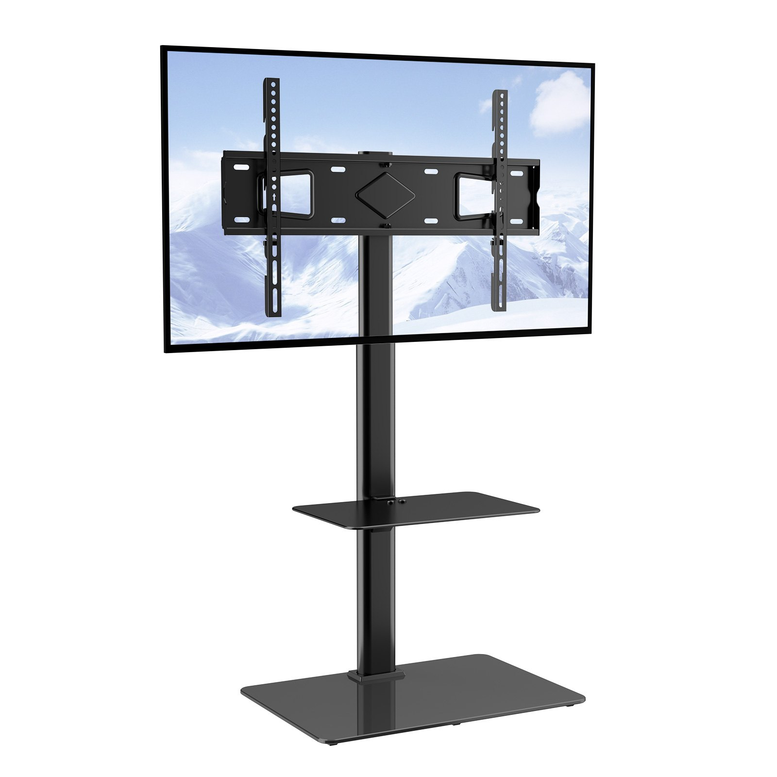 VEVOR TV Stand Mount, Swivel Tall TV Stand for 32 to 65 inch TVs