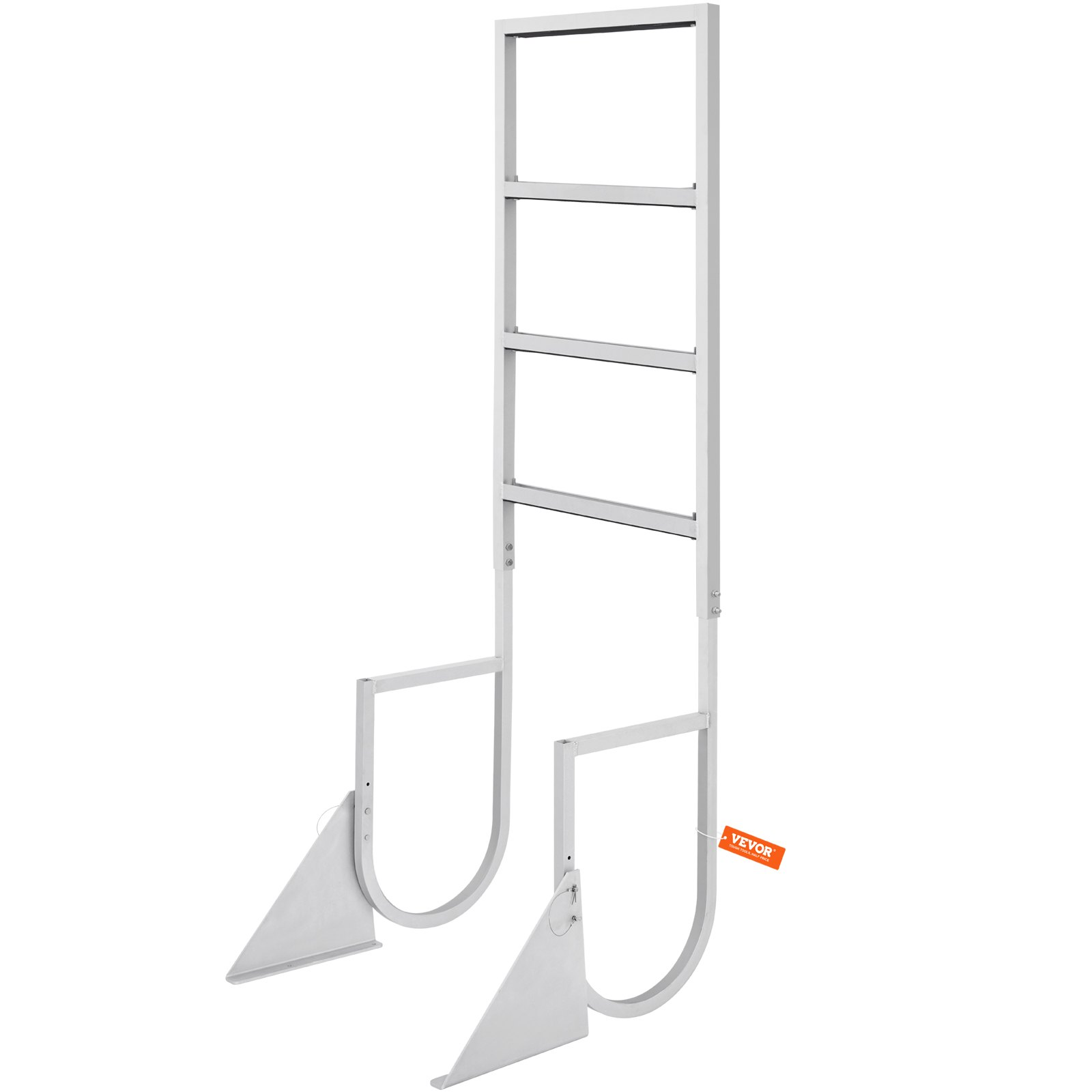 Dock Ladder, Flip-Up 4 Steps, Easy to Install for Ship/Lake/Pool/Marine Boarding - Picture 12 of 12