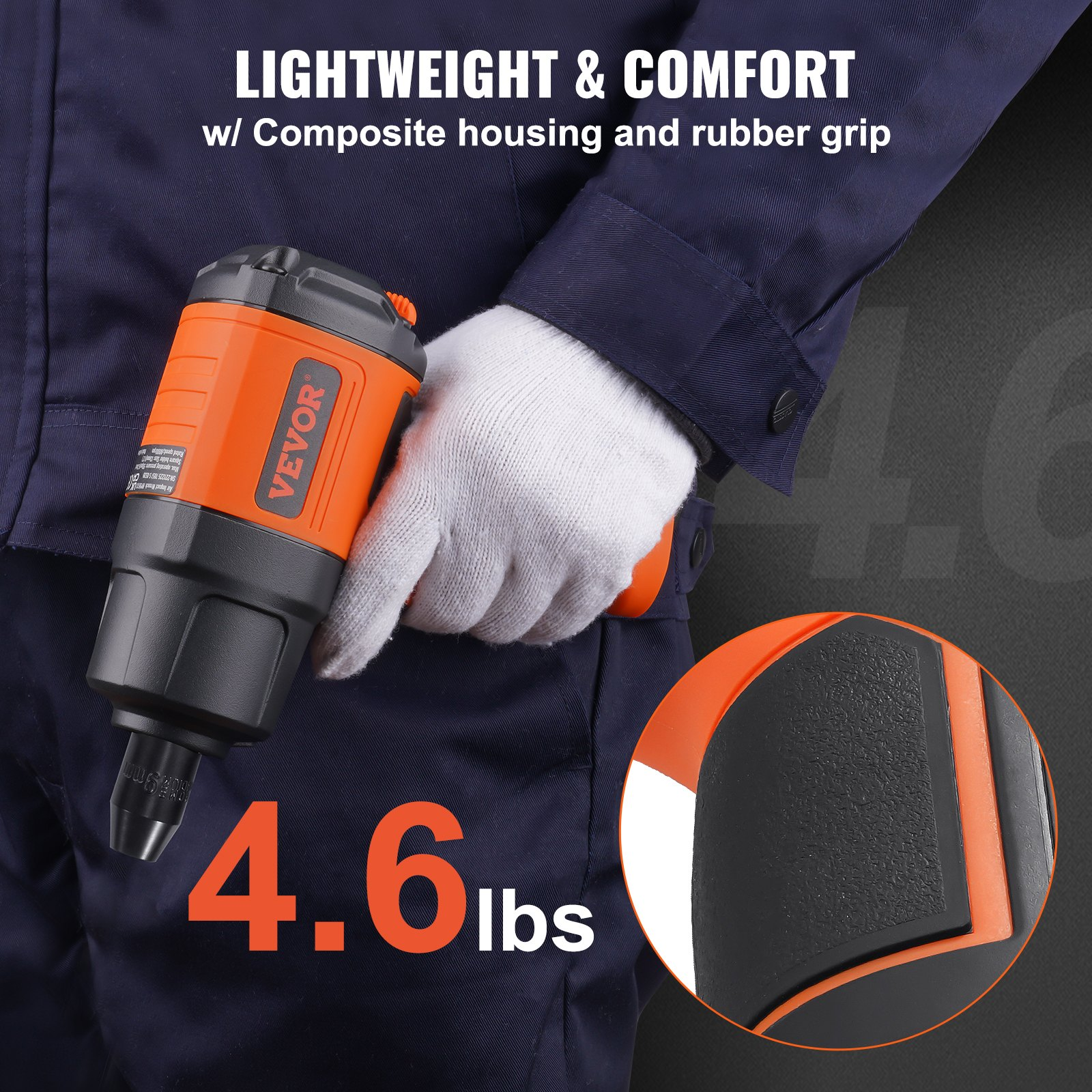 VEVOR Air Impact Wrench 1/2