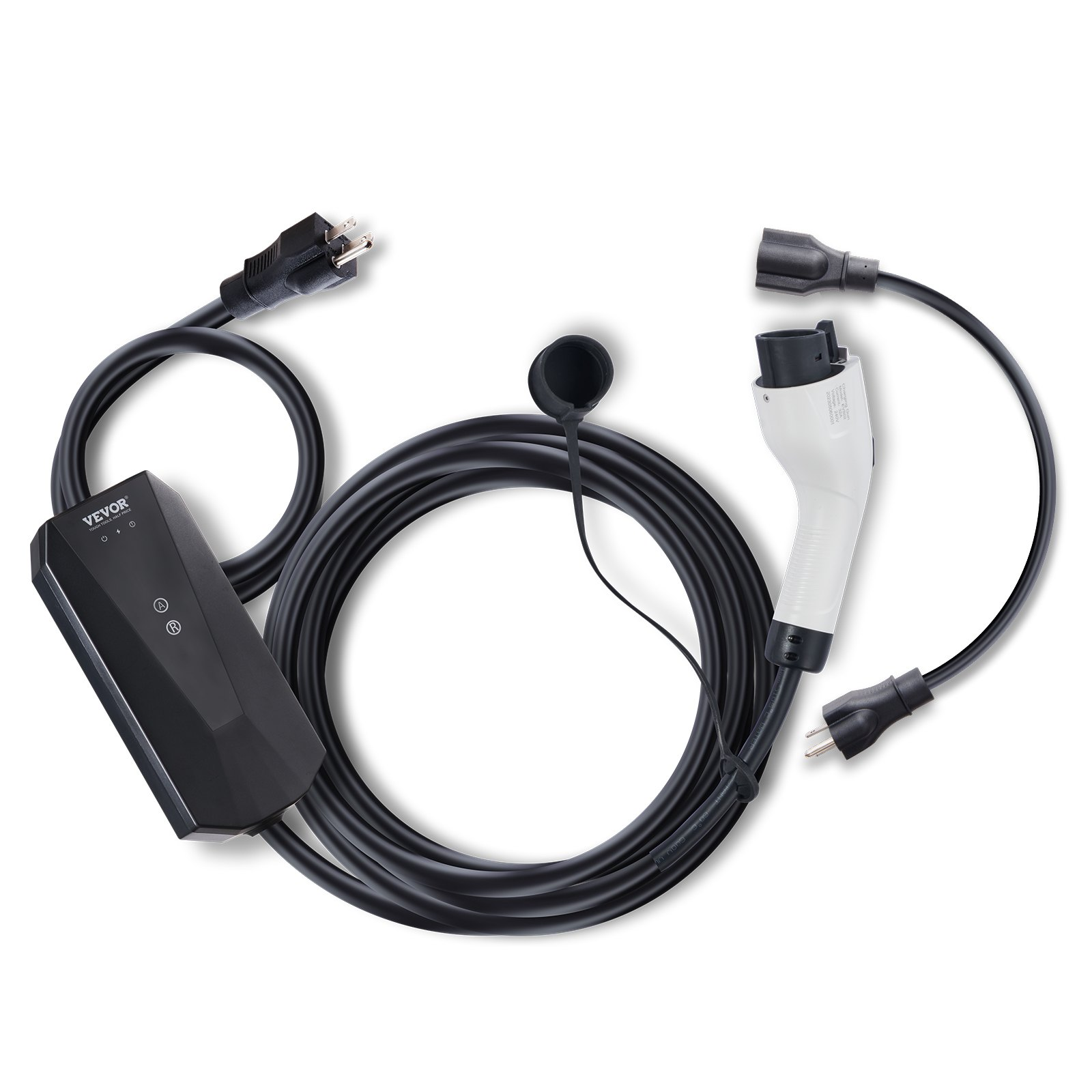 Level 1+2 Portable EV Charger, 16 Amp 120V or 240V, Electric Vehicle Charger wi - Picture 11 of 12