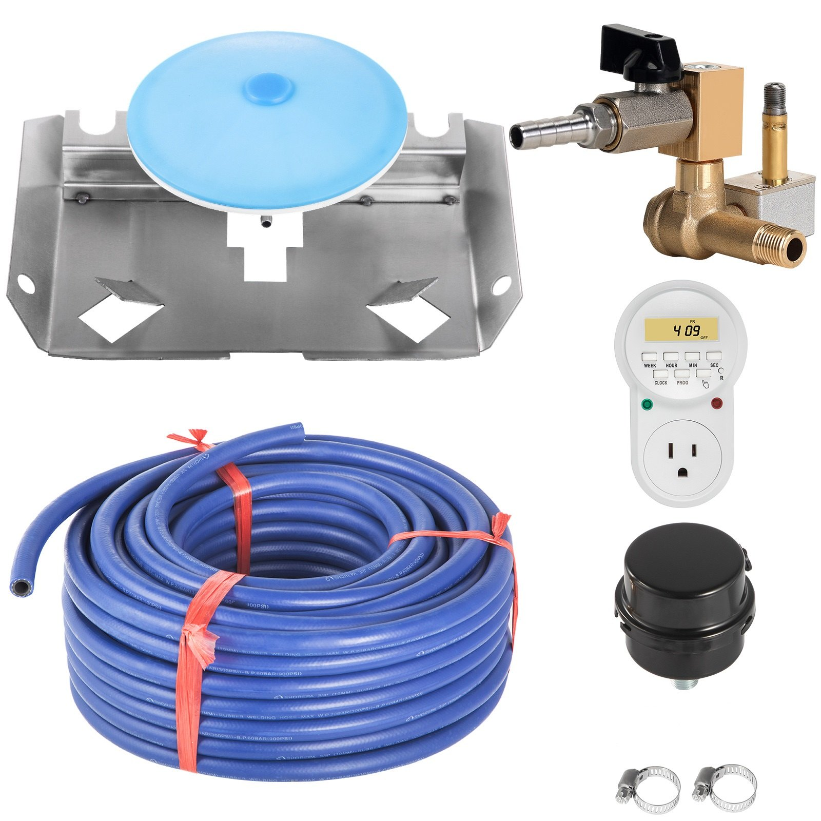 Pond Aerator, 550W Power, Air Compressor for Deep Water Oxygen Circulation