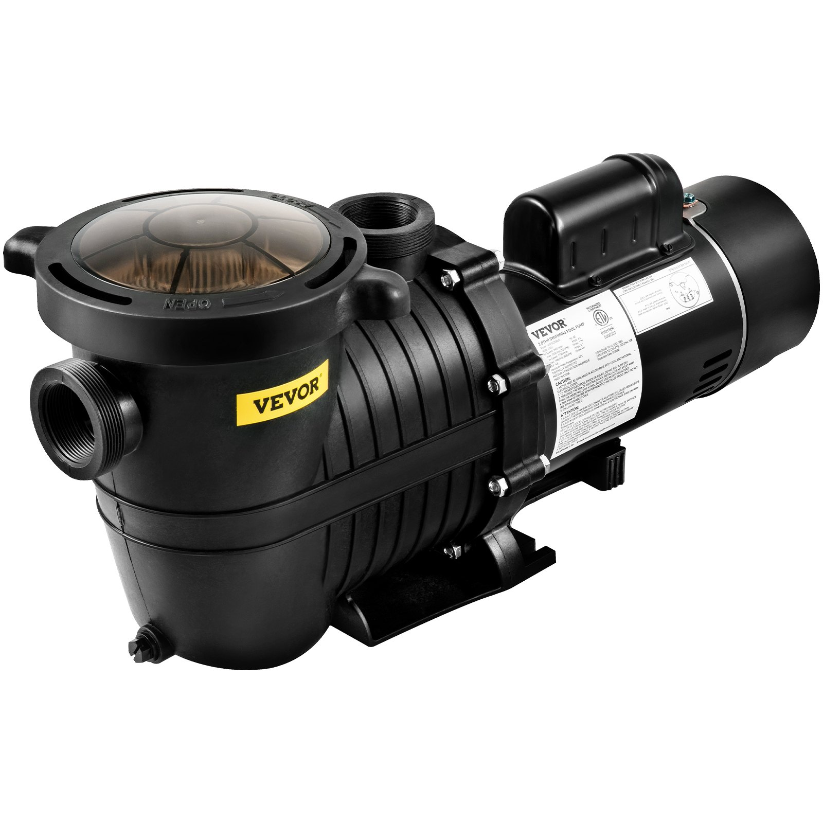Pool Pump 1.5HP 230V, Energy Saving Swimming Pool Pump
