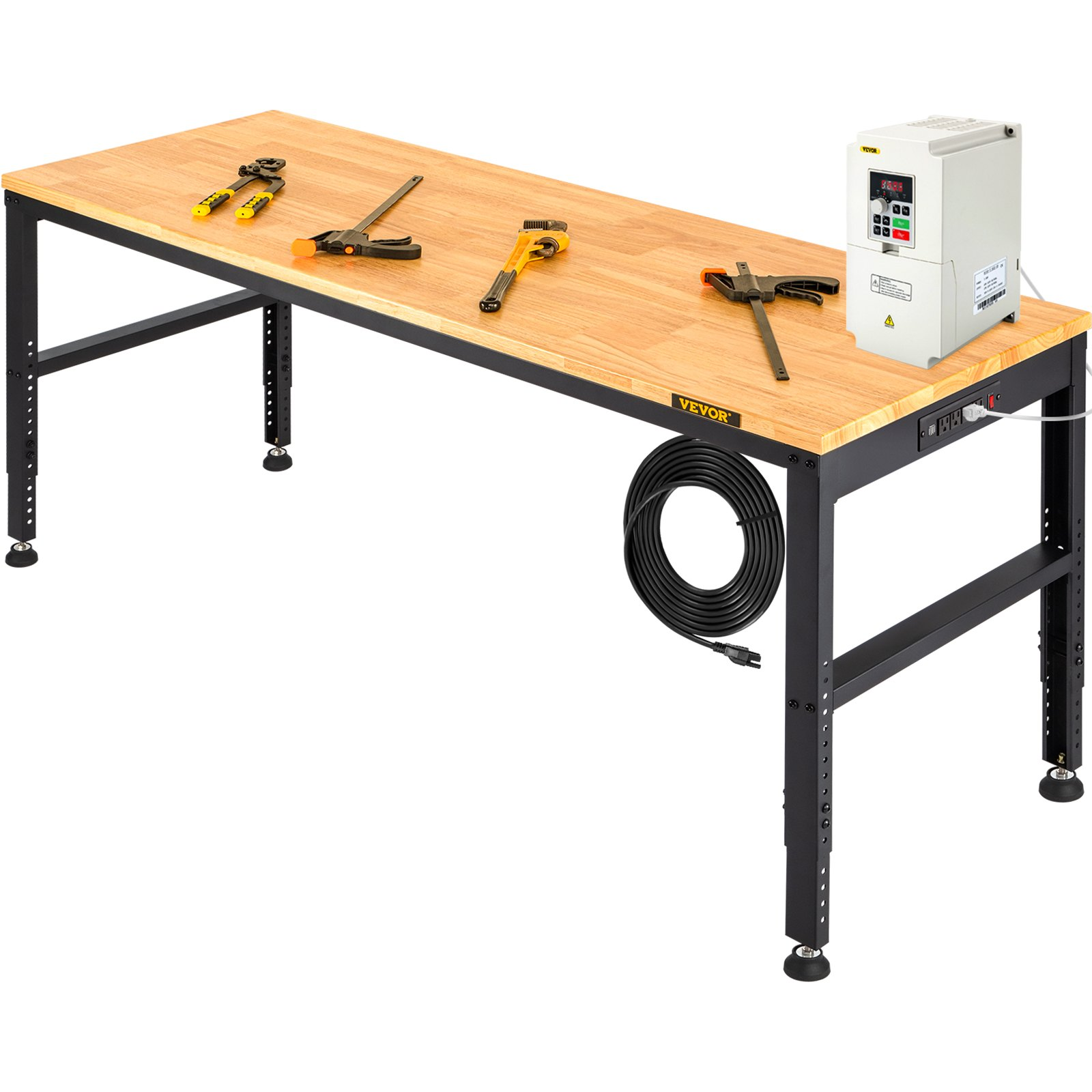 Adjustable Workbench, 2000 lbs Capacity, Workshop