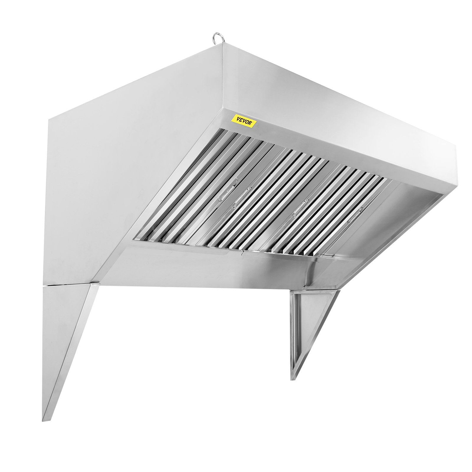 Commercial Exhaust Hood, Rust Resistant Vent Hood for Kitchen Restaurant