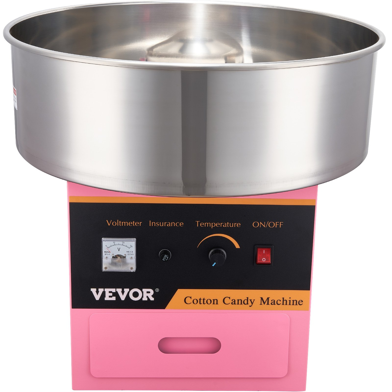 Electric Cotton Candy Machine, 1000W Candy Floss Maker, Commercial Cotton Candy