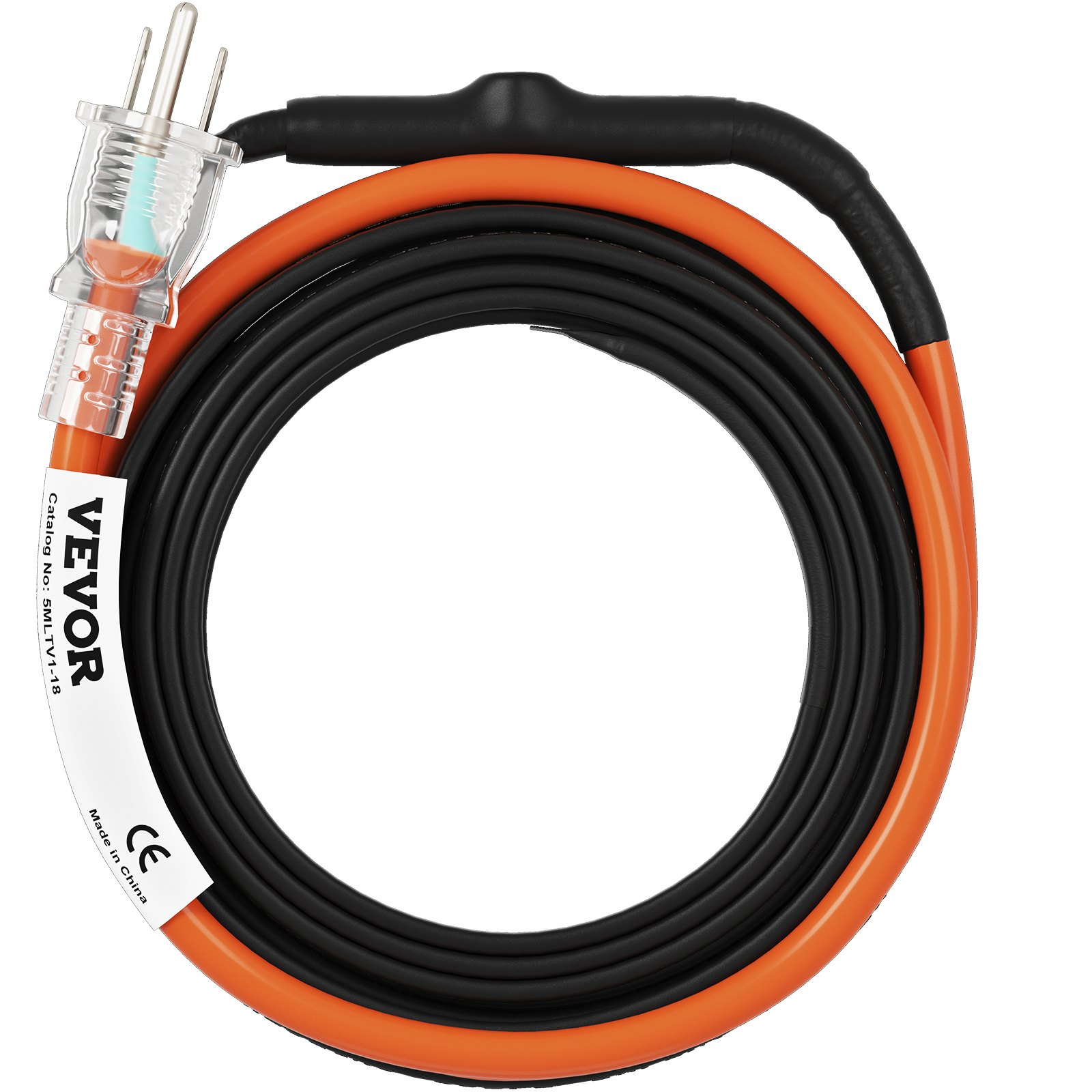 Self-Regulating Pipe Heating Cable, 18-feet 5W/ft Heat Tape for Pipes Freeze Pro