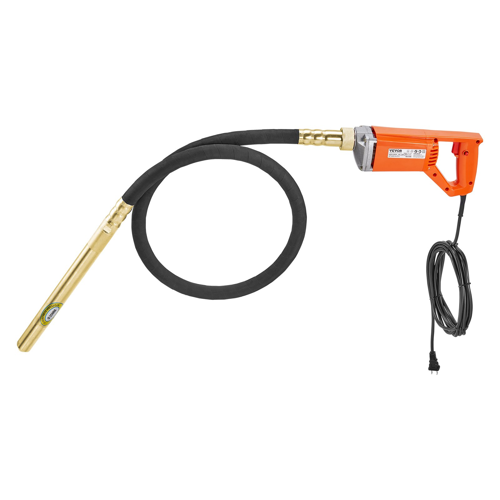 VEVOR Handheld Concrete Vibrator, 950W Electric Vibrator 13000 VPM, Electric Con - Picture 12 of 12