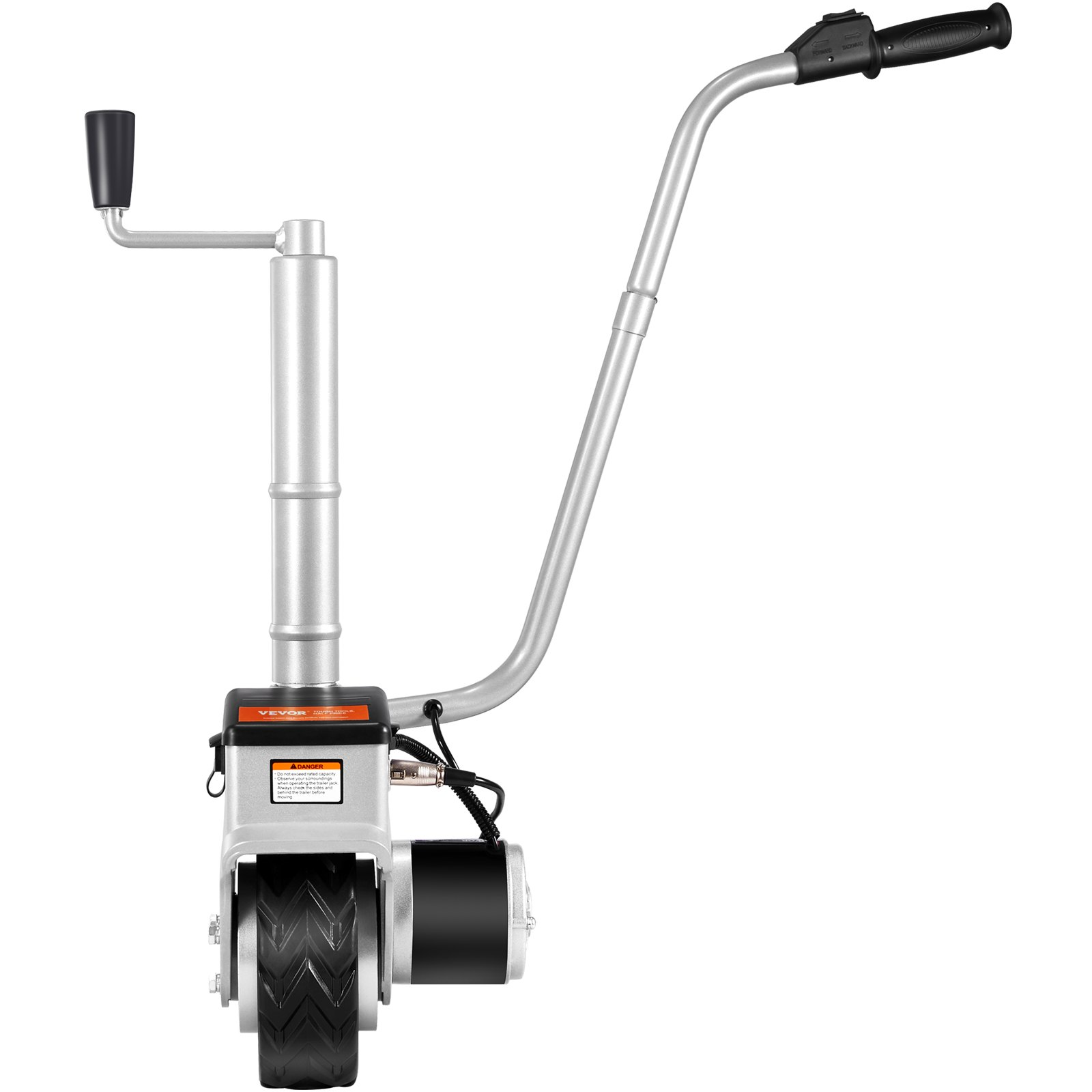 Electric Trailer Dolly, 5000 lbs Capacity, 350W 12V, 22 ft/min Speed, 12"-24.8" - Picture 2 of 13