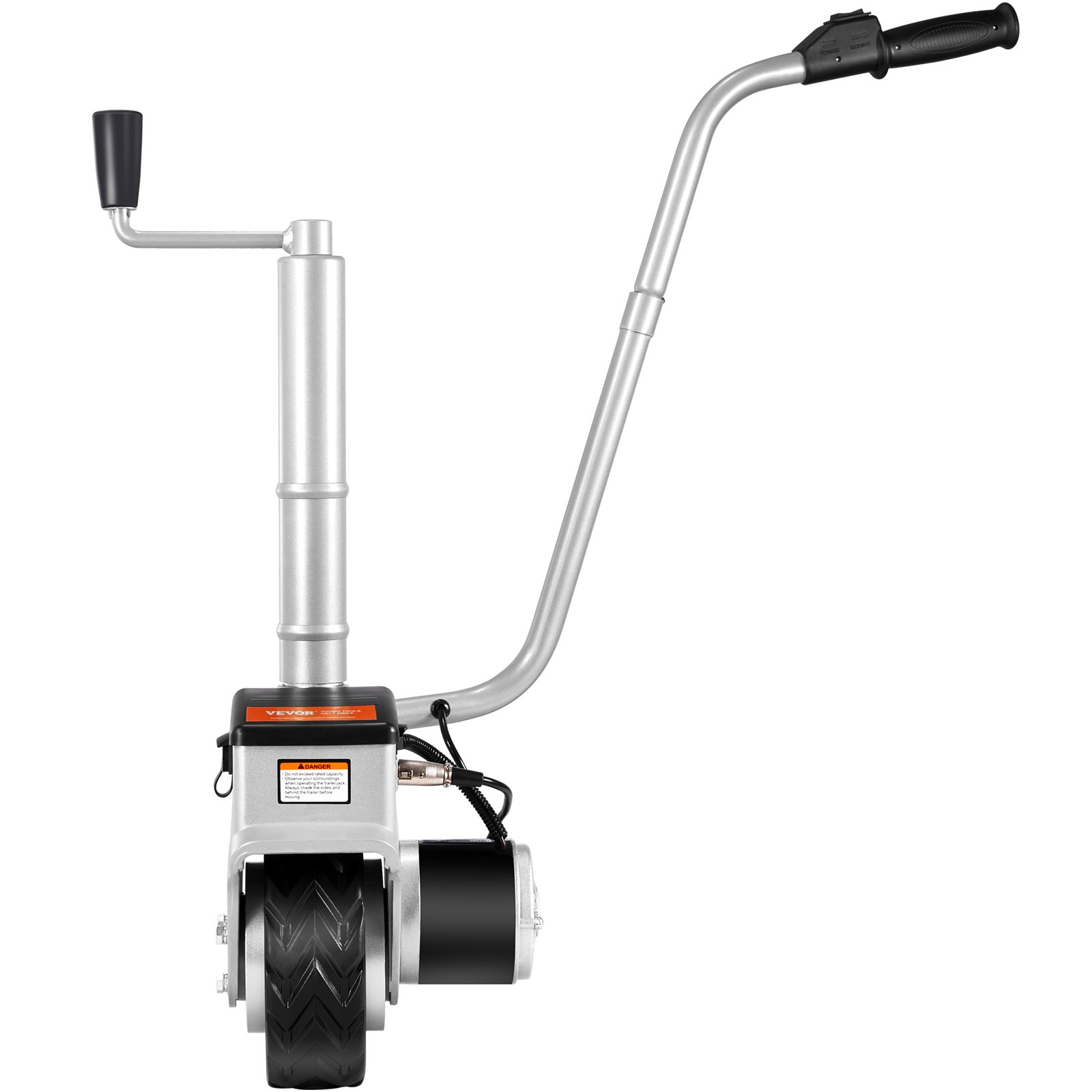 Electric Trailer Dolly, 5000 lbs Capacity, 350W 12V, 22 ft/min Speed, 12"-24.8" - Picture 11 of 13