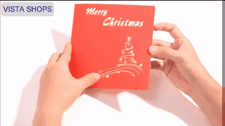 3D Christmas Nativity Scene Greeting Card - Picture 4 of 4