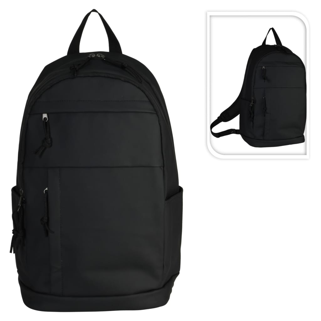 ProWorld Neoprene Backpack Black 47x30x18 cm 13 inch Laptop Compartment