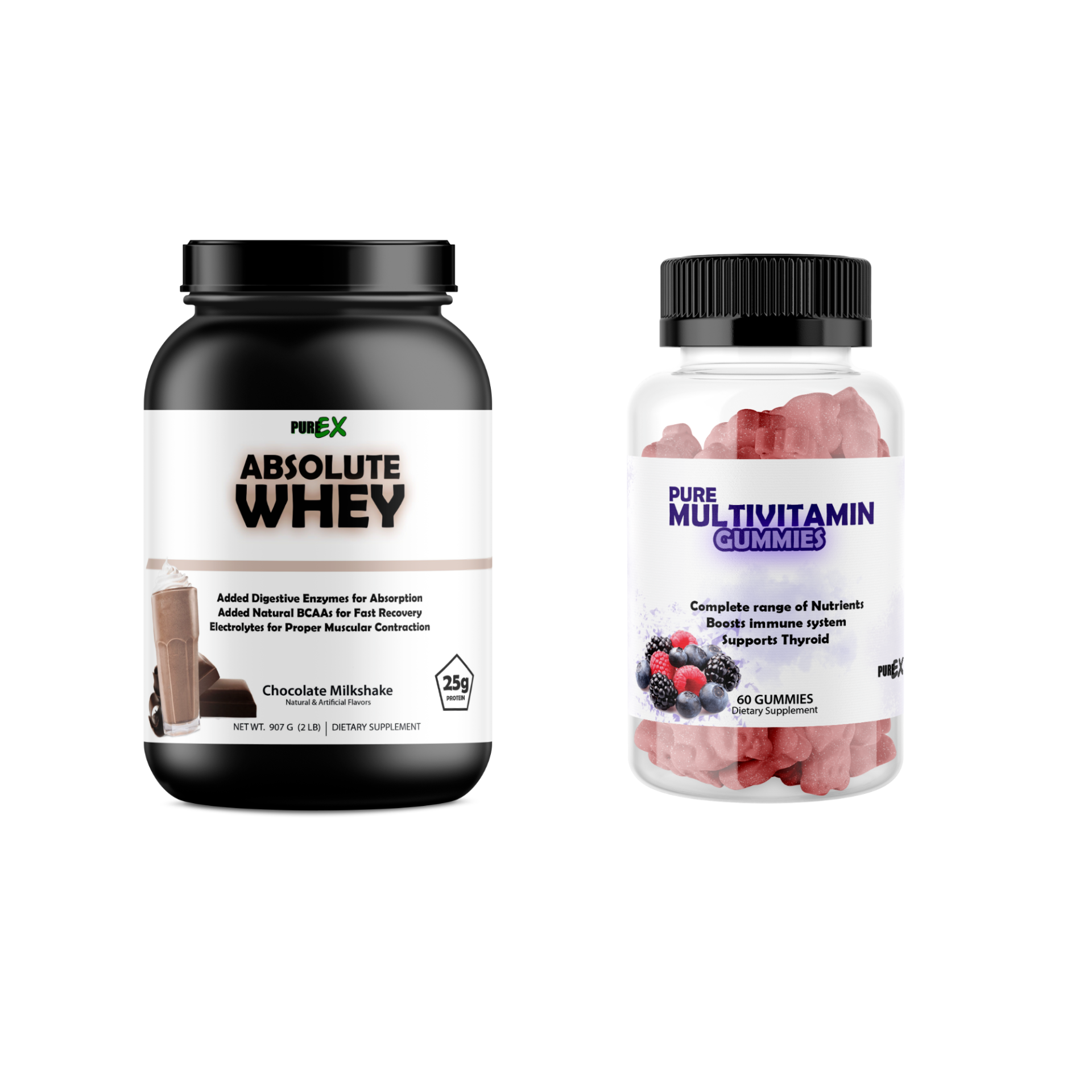 Bundled: Multivitamins + Protein – Boost Your Health and Fitness