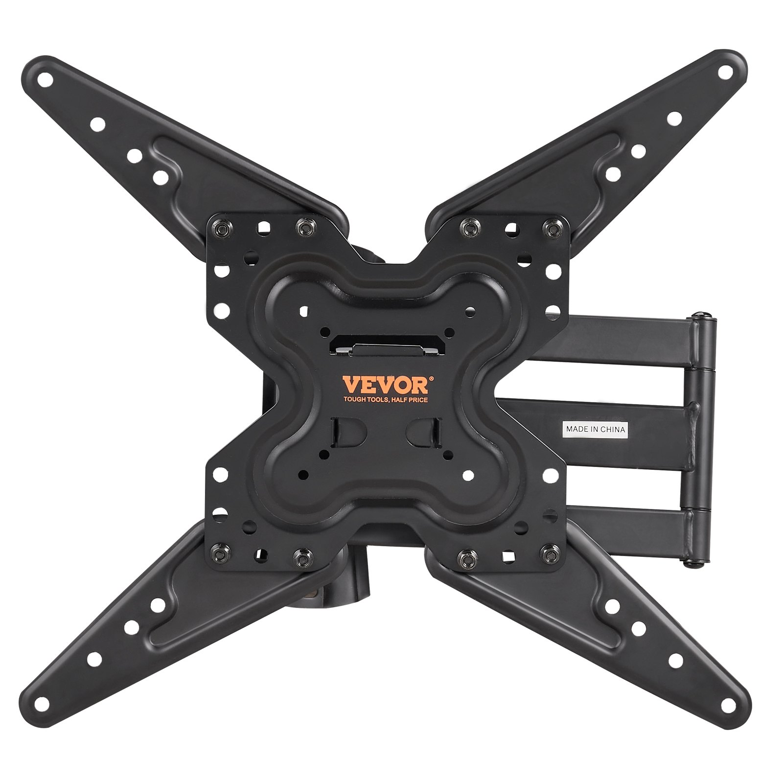 VEVOR Full Motion TV Mount Fits for Most 26-55 inch TVs, Holds up to 99 lbs