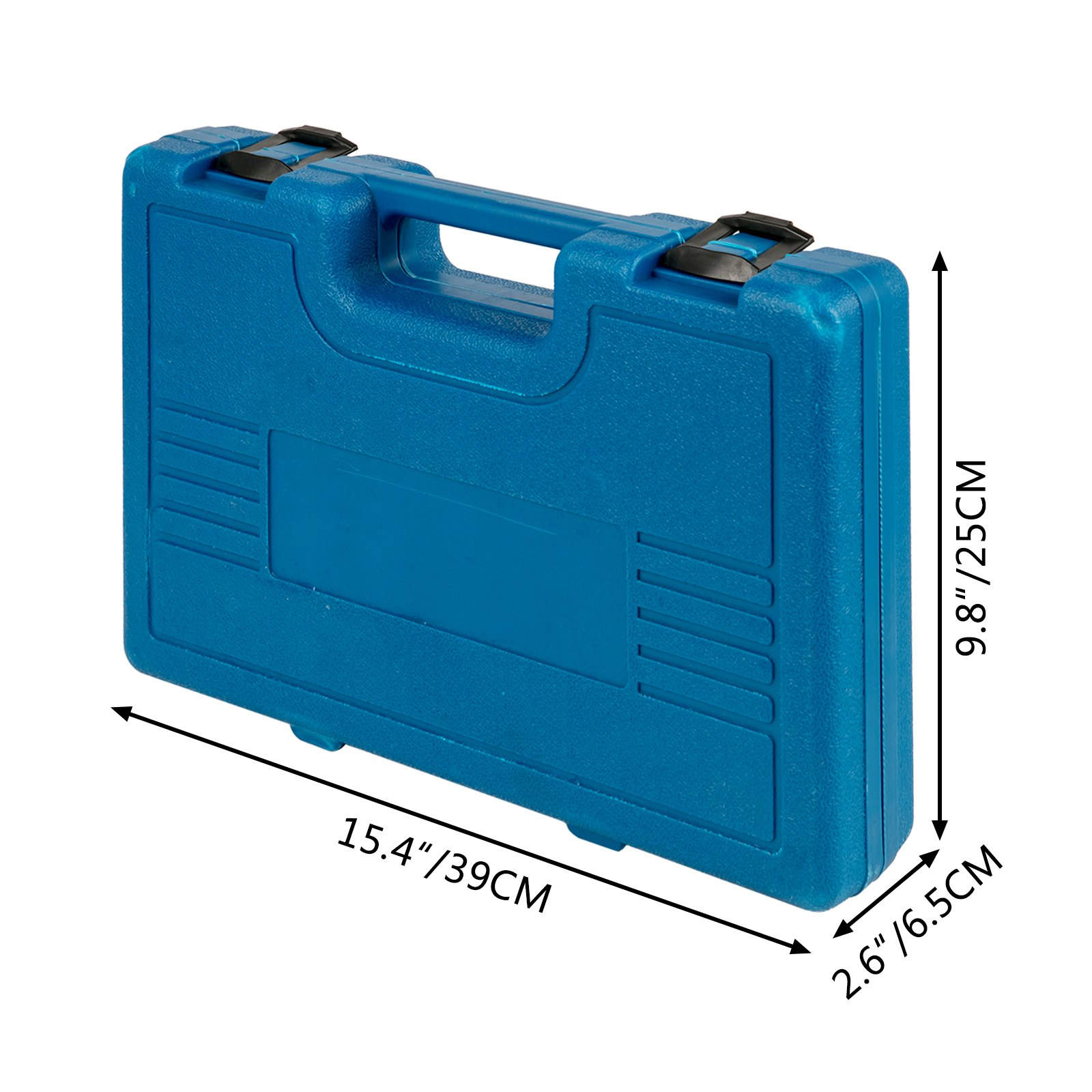 1/2" Impact Socket Set, 19-Piece, Deep 6-Point Cr-V, 3/8" to 1-1/2" with Case - Bild 8 von 10