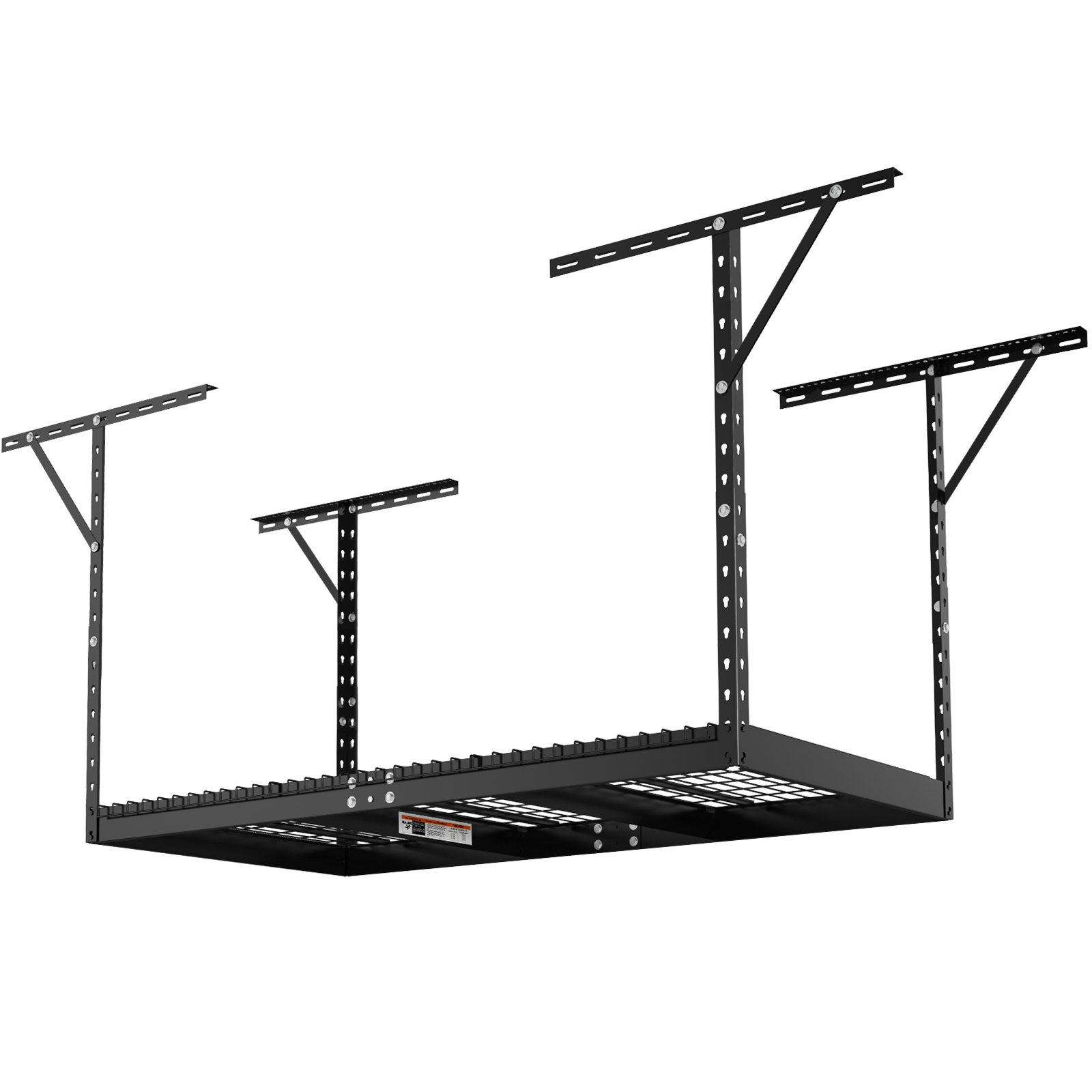 VEVOR Overhead Garage Storage Rack | Heavy Duty Adjustable Steel Racks