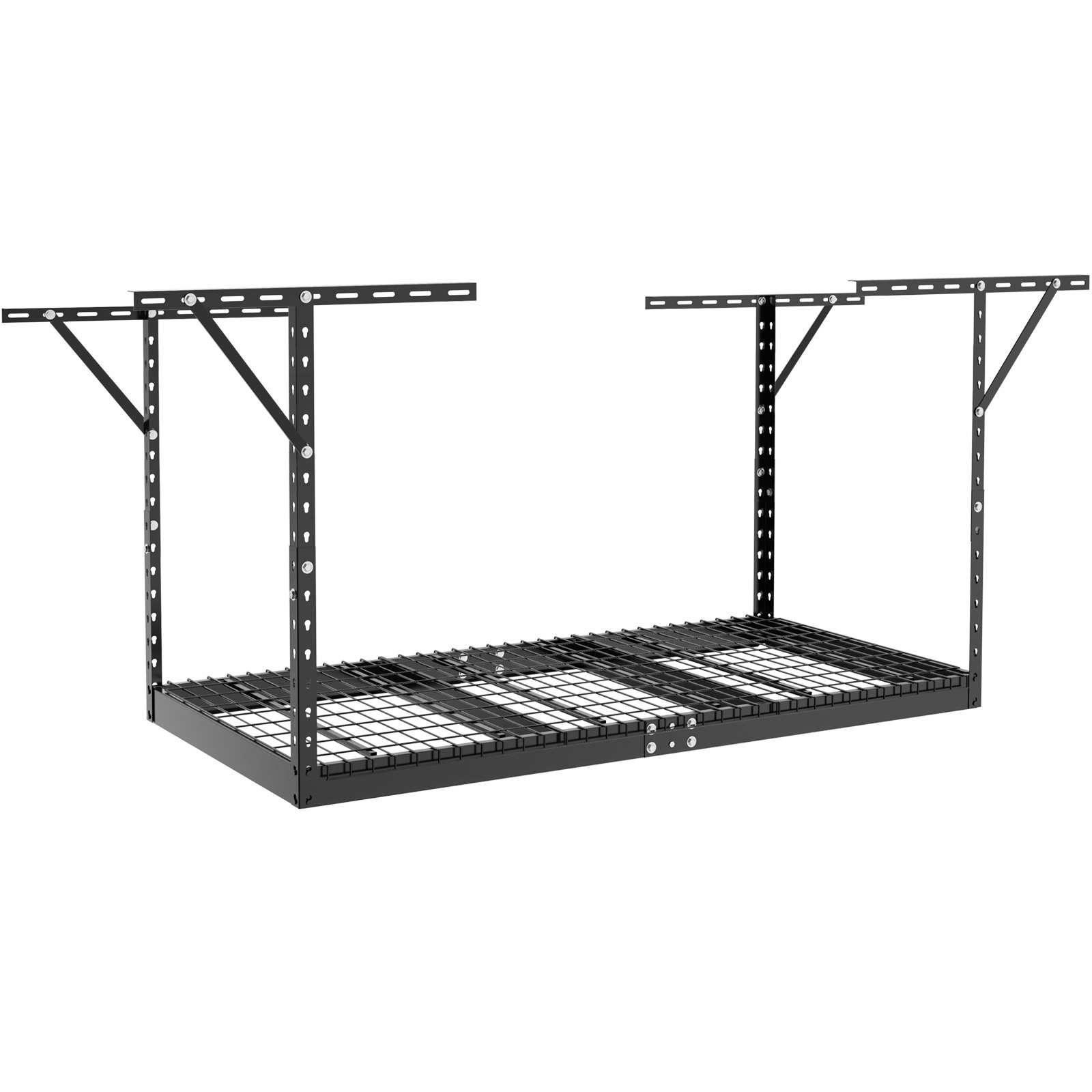 VEVOR Overhead Garage Storage Rack | Heavy Duty Adjustable Steel Racks