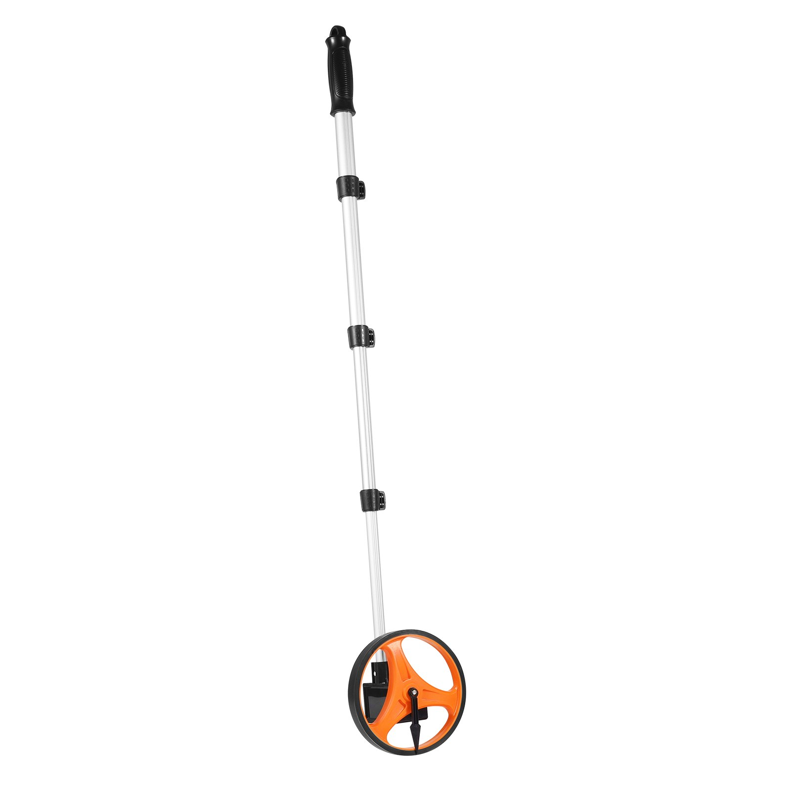 6.3" Measuring Wheel, 0-9,999m, Telescoping, w/ Back Bag, for Lawn/Road Use - Picture 9 of 10