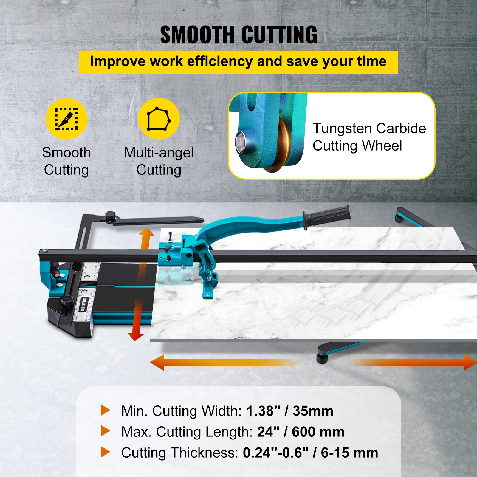 Tile Cutter, Tile Cutter Porcelain Tools for Precision Cutting Porcelain Tiles