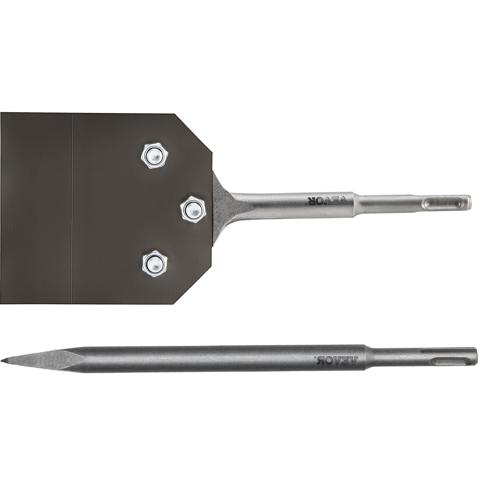 VEVOR Clay Spade, 3.9" x 9.5" SDS Plus Shank, Frozen Soil