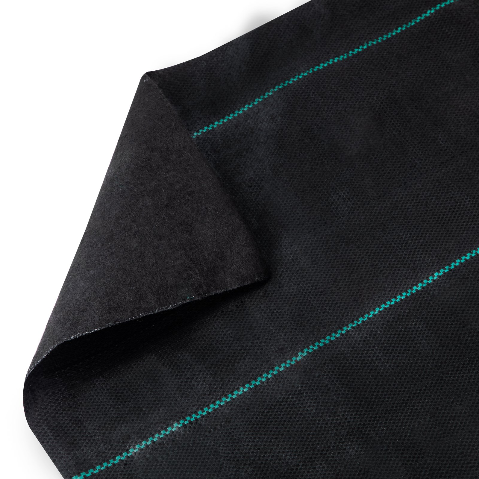Weed Barrier, 5.8oz Landscape Fabric, Black - Picture 10 of 12