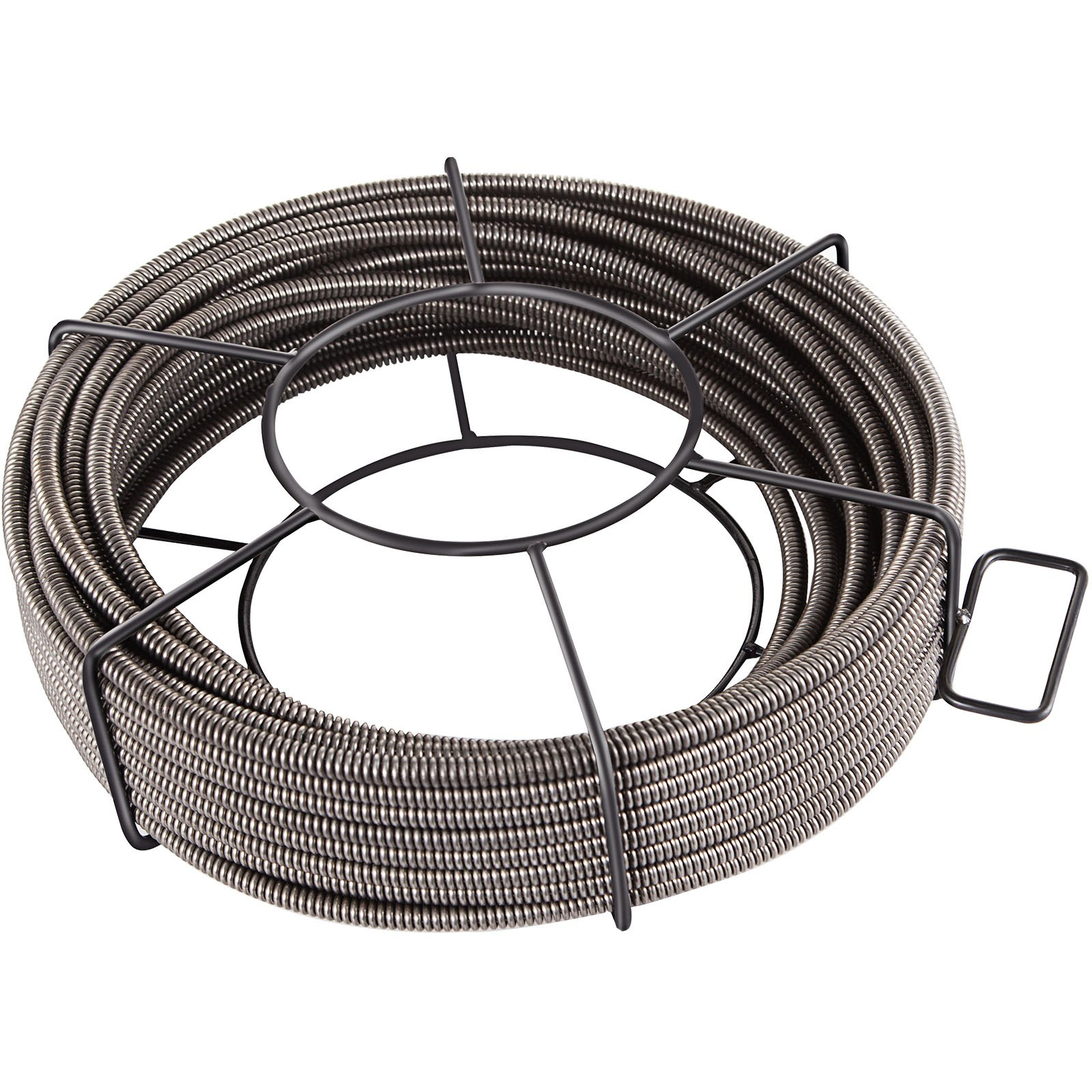 Drain Cleaning Cable 50 Feet x 1/2 Inch - Professional Sewer Cable Auger Snake