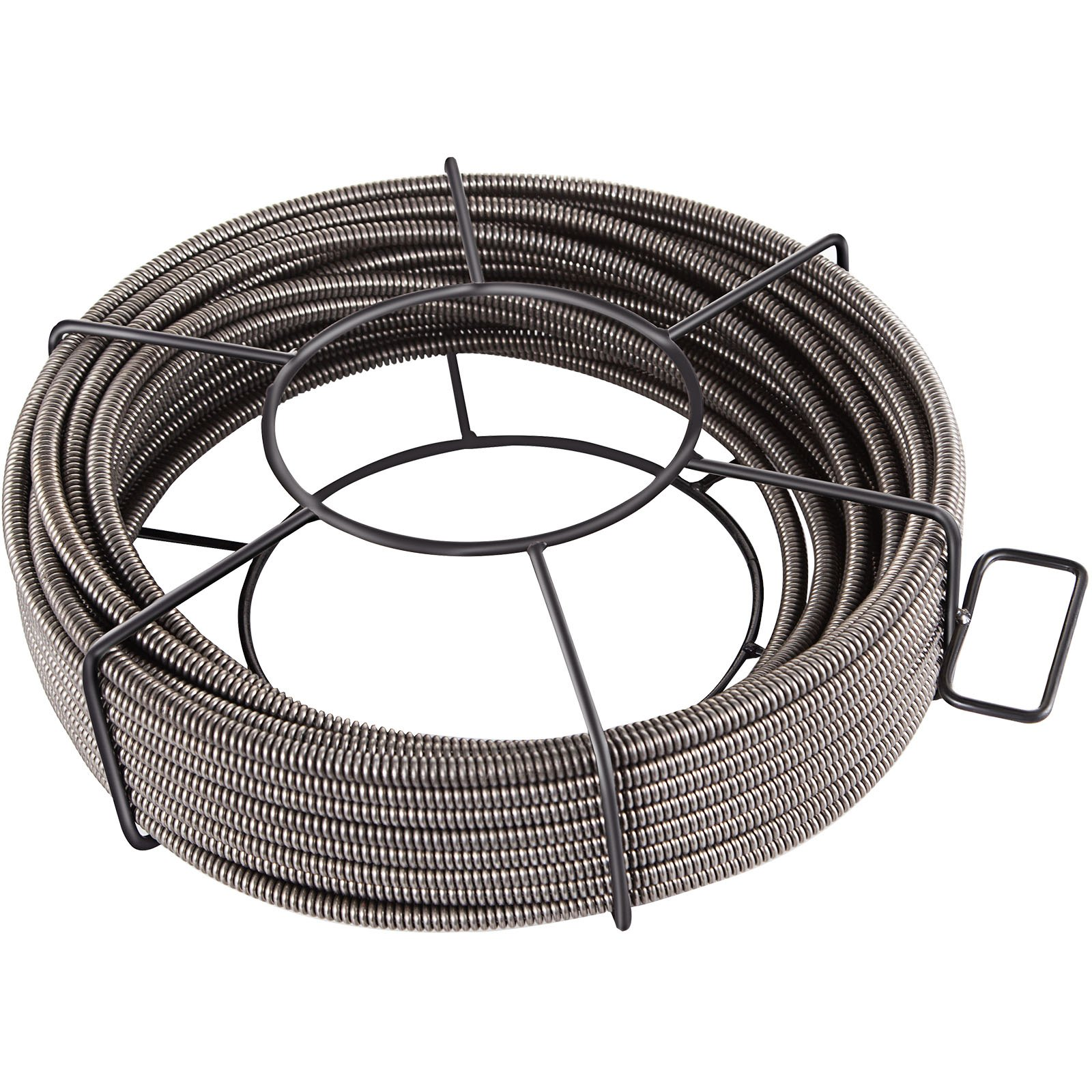 Drain Cleaning Cable 50 Feet x 3/8 Inch Solid Core Cable Sewer Cable Drain Auger