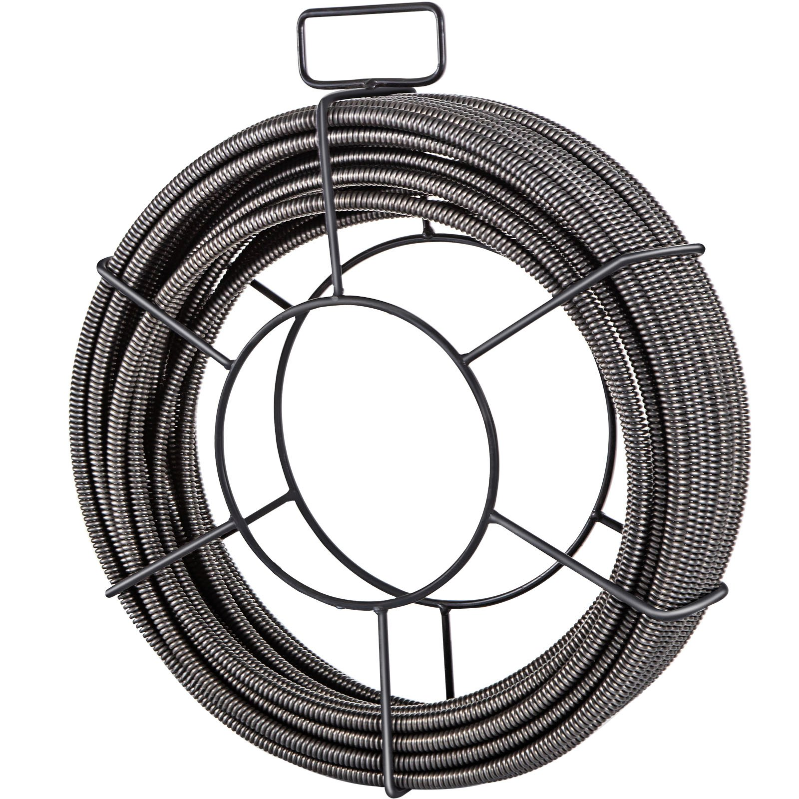 Drain Cleaning Cable 50 Feet x 3/8 Inch Solid Core Cable Sewer Cable Drain Auger