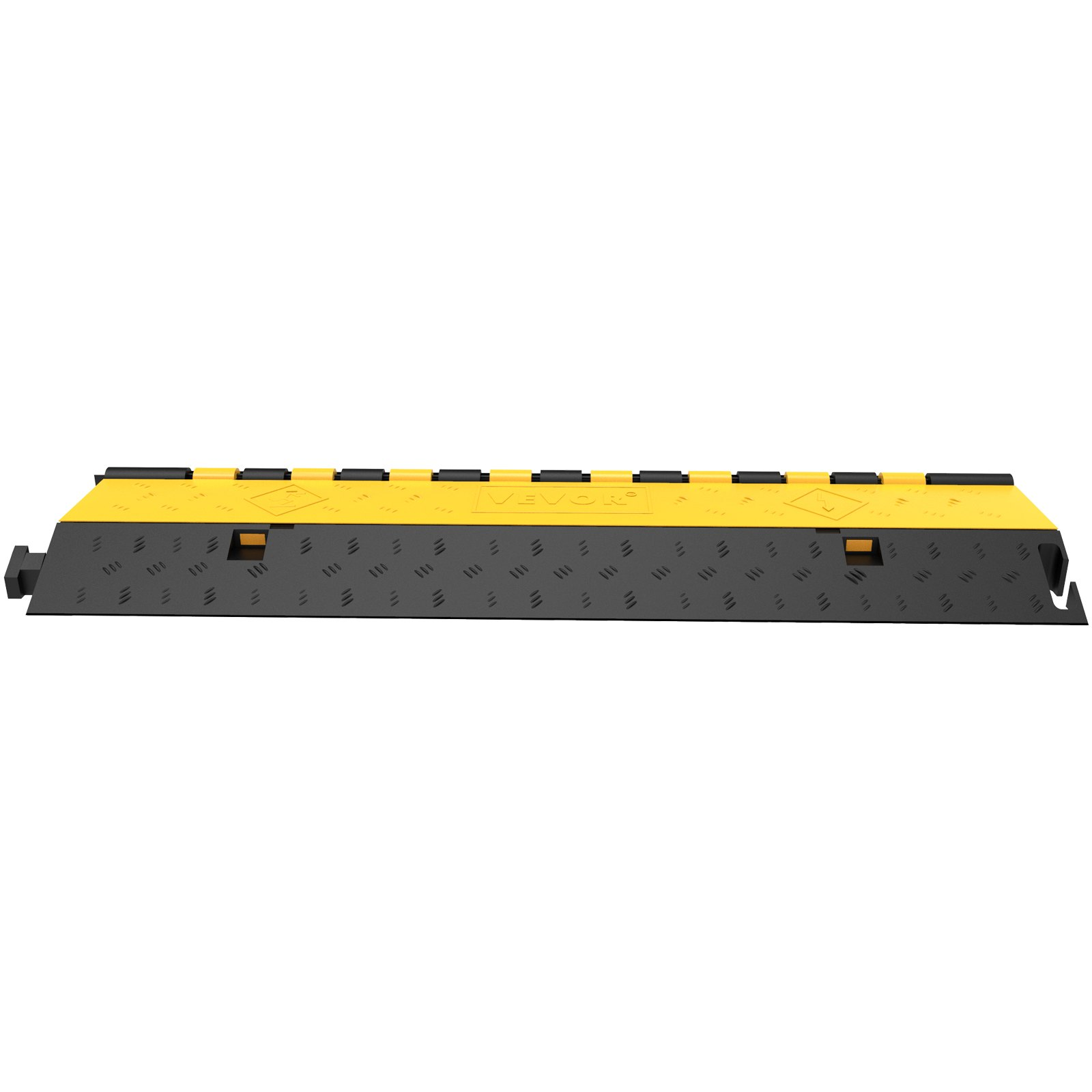 VEVOR 5 Pack Rubber Cable Protector Ramp - Heavy Duty 66,000 lbs Load Capacity -