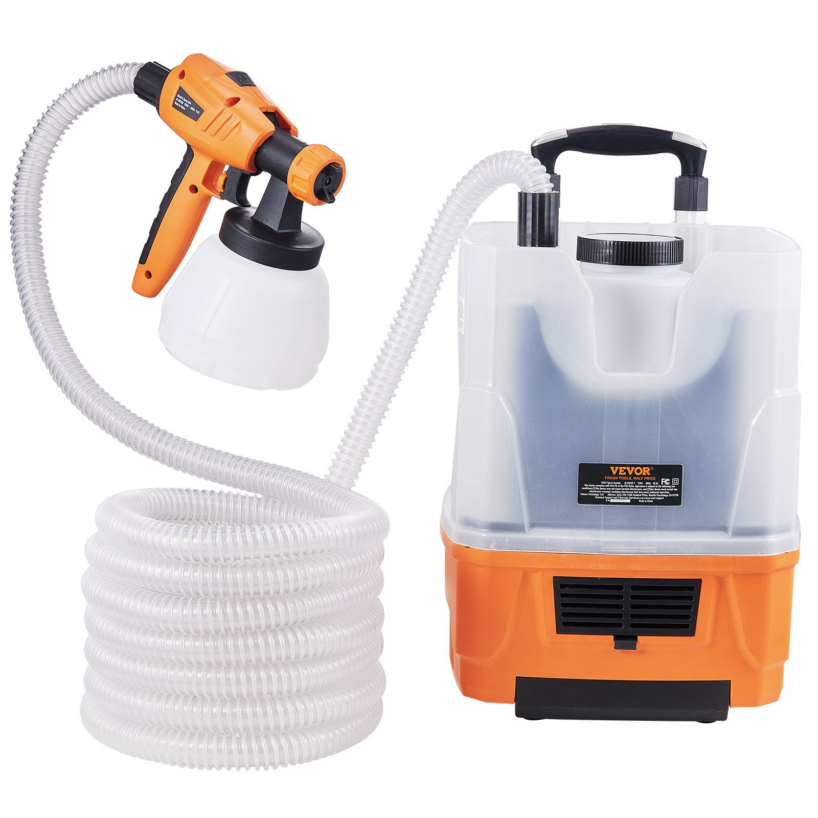 Paint Sprayer, 1300W Electric Spray Paint Gun with Air Hose, Fence - Picture 9 of 12