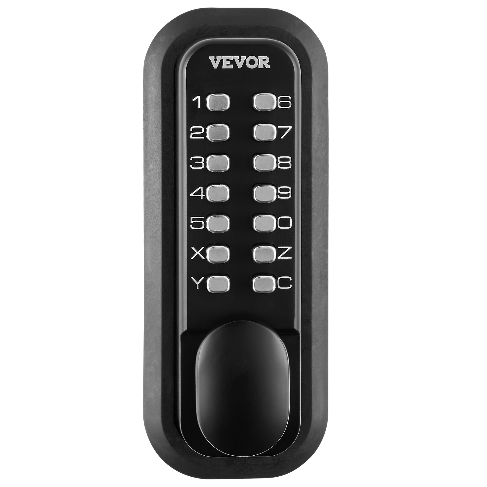 Mechanical Keyless Entry Door Lock, 14 Digit Keypad, Yard - Picture 9 of 10