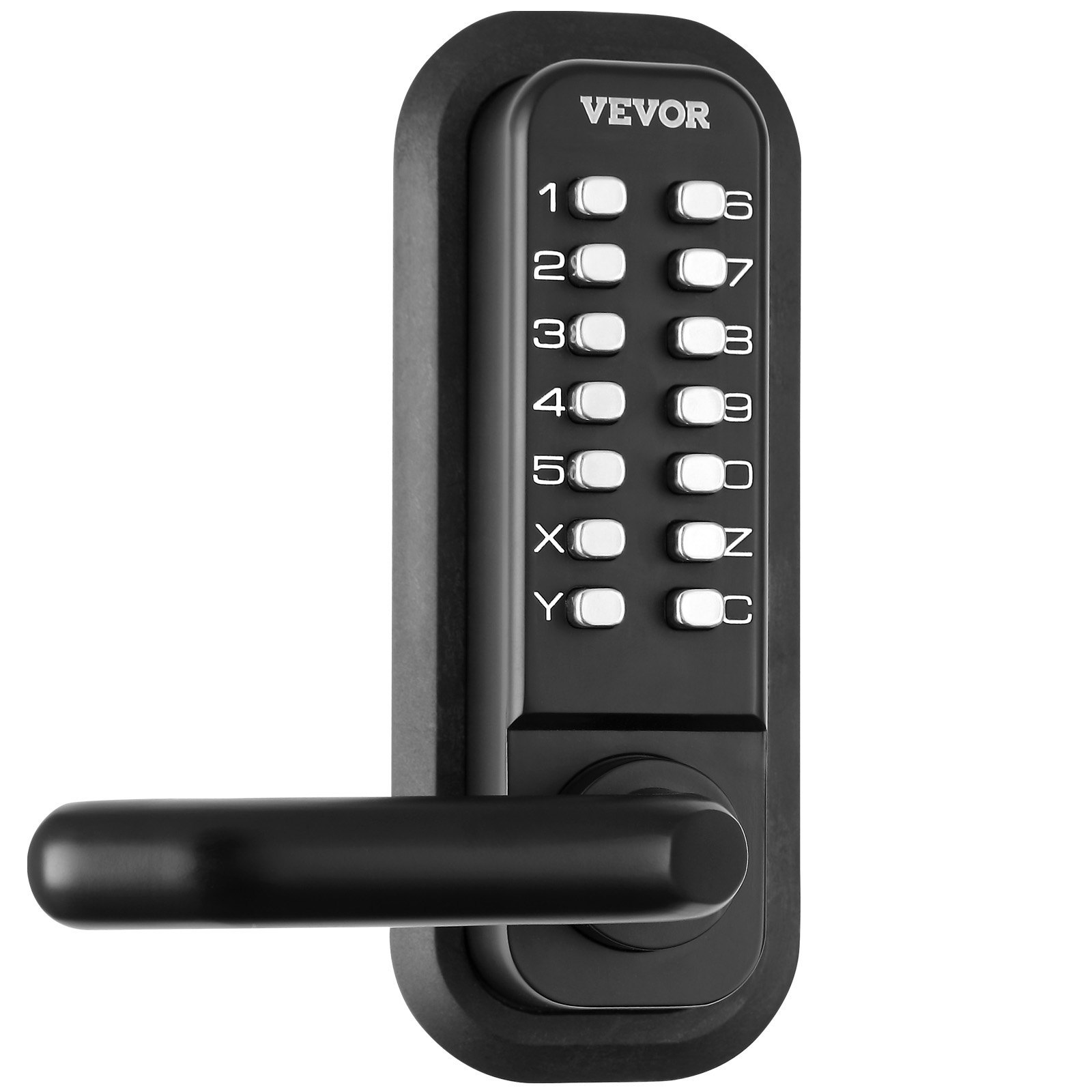 Mechanical Keyless Entry Door Lock, 14 Digit Keypad, Storage Shed - Imagen 10 de 10